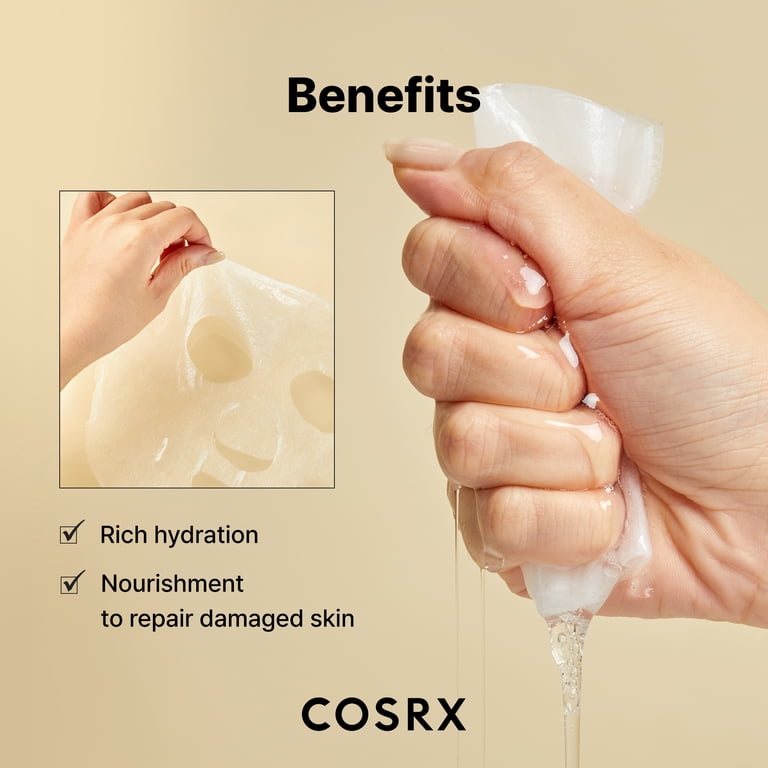 COSRX Advanced Snail Mucin Face Mask, Hydrating and Nourishing
