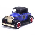 thumbnail image 1 of 1/32 Classic Vintage Convertible Car Model Alloy Vehicle Sound Light Kids Toy, 1 of 10