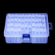 thumbnail image 2 of Caja organizadora transparente de 42 compartimentos para accesorios de joyería, bordado de diamantes y manualidades, sin adhesivos., 2 of 6