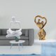thumbnail image 2 of Escultura abstracta de amantes, figura creativa de pareja, estatua de pensador artístico para sala de estar, regalo de aniversario, adorno decorativo, 2 of 8