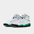 thumbnail image 1 of A i r-Jor-dan 6 RINGS BASKETBALL White/Lucky Green/Black - 322992 131 MEN'S 8-13, 1 of 5