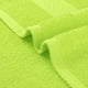 thumbnail image 4 of Toallas de mano de algodón absorbentes y suaves con patrón texturizado REGALWOVEN (13 x 30 pulgadas) color verde claro, juego de 2 piezas, 4 of 7