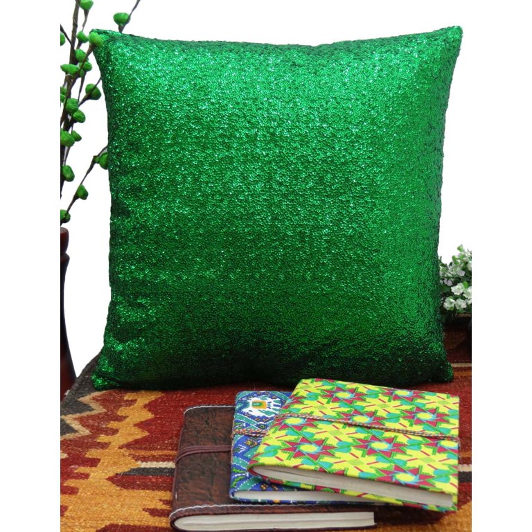 Federa Cuscino Decorativa 30x30 Cm Con Paillettes Glitter Oro Shiny – Morbida, Con Zip, Lato Doppio – Per Divano, Camera Da Letto (Solo Federa, Imbottitura Esclusa) - 3