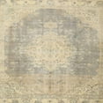 thumbnail image 1 of Ahgly Company Indoor Square Traditional Brown Persian Area Rugs, 5' Square, 1 of 6