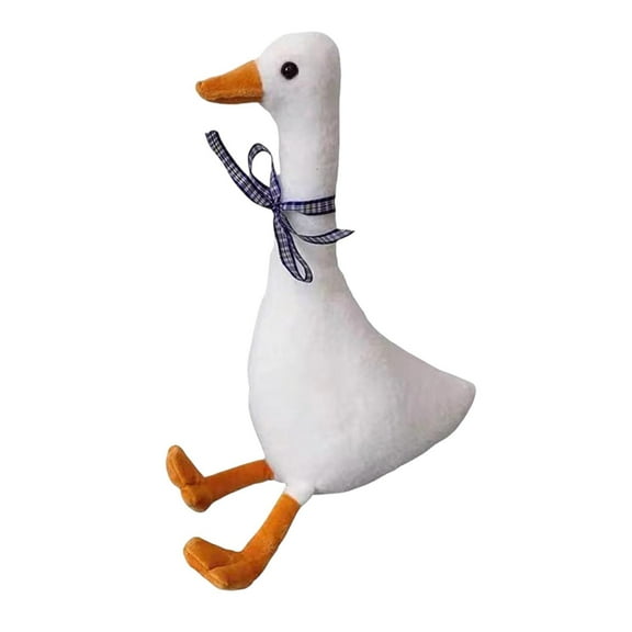 Kokiya Realistic Goose Animal Plush Toy Soft Stuffed Animal Toy Cartoon Home Decoration 30cm