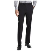 Tallia Mens Classic fit Dress Pants 32 / 32 Grey Solid