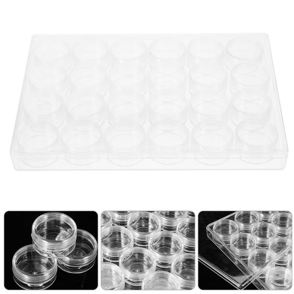 Organizers Bead Organizer for Jewelry Making Storage Box 24X16cm Transparent