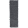 thumbnail image 4 of SAFAVIEH Santa Monica Chelsey Solid Shag Area Rug, Dark Grey, 5'3" x 7'6", 4 of 11