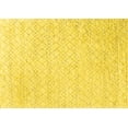 thumbnail image 1 of Ahgly Company Machine Washable Indoor Rectangle Solid Yellow Modern Area Rugs, 7' x 10', 1 of 4