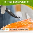 thumbnail image 2 of Herramientas para deshuesar pescado RRAYS Alicates/pinzas para espinas de pescado, acero inoxidable, 2 of 8