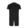 thumbnail image 5 of PBNBP Suits for Men Short Sets 2 Piece Outfits Polos Shirt Fashion Summer Tracksuits Casual Set Short Sleeve and Shorts Set for Men, 5 of 7