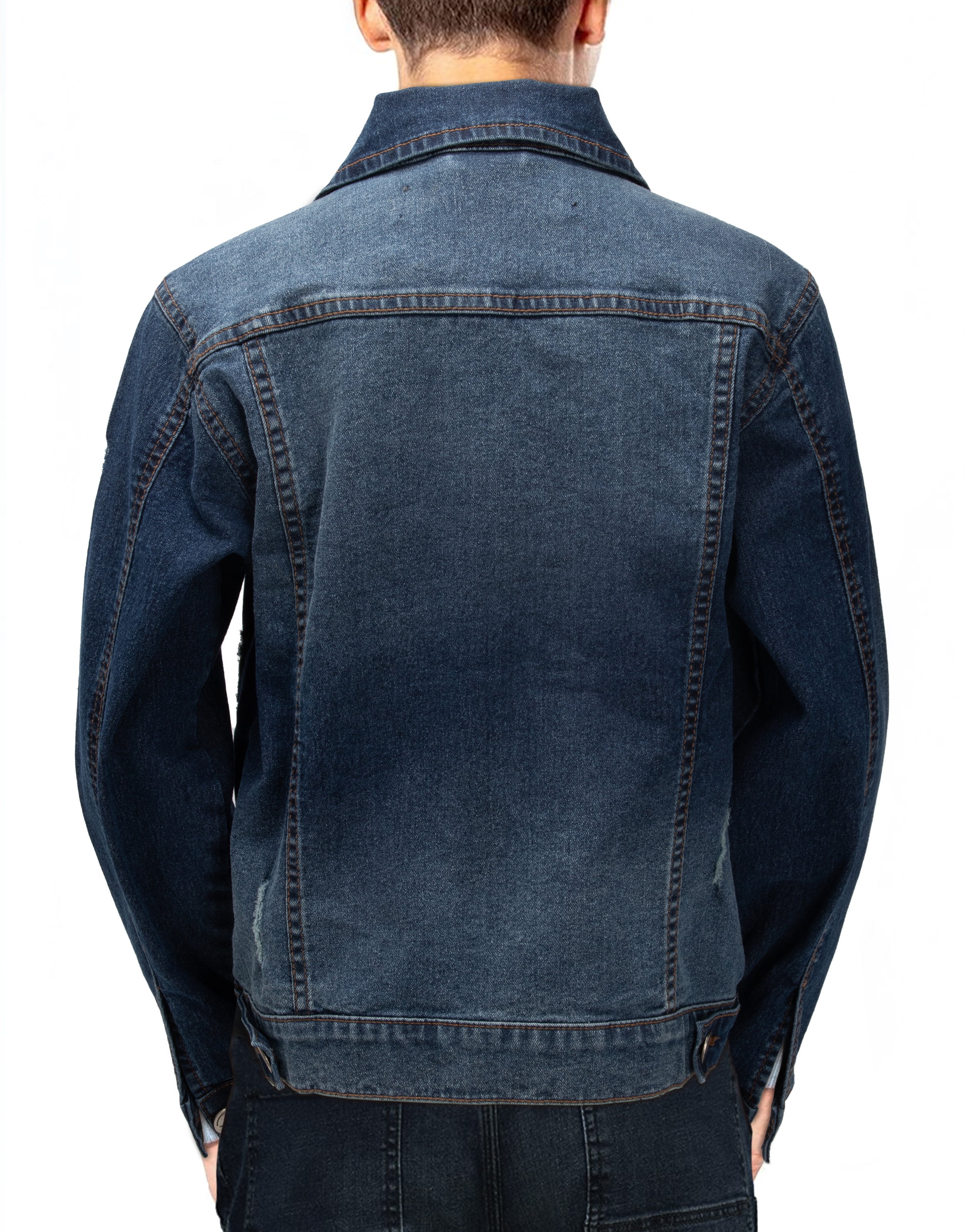 X RAY Boys Denim Jacket Washed Casual Fall Outerwear Trucker Jean