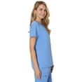 thumbnail image 3 of Hanes Women's Scrubs V-Neck Scrub Top, Premium, Short Sleeve, 1 Pocket, Sizes XS-3XL, 3 of 8
