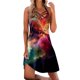 thumbnail image 1 of WILLBEST Vestidos Largos Casuales Para Mujer Señoras 2025 Primavera/Verano Moda Encaje Casual Hasta Vestido Estampado De Estrellas Vestido De Playa, 1 of 3