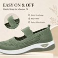 thumbnail image 4 of CHICVOMEY Comfortable Sneakers for Women Lightweight Breathable Mary Jane Shoes Non-slip Mesh Walking Shoes for Daily Wear and Travel, 4 of 8