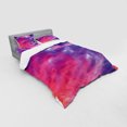 thumbnail image 3 of Ambesonne Landscape Bedding Set 3 Pcs, Cloudy Sunset, Twin XL, Purple, 3 of 3