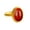 Red, variant on GROFRY Natural Stone Ring Ethnic Style Adjustable Finger Rings Oval Shaped Gemstone Jewelry for Women Anniversary Birthday Wedding Gift