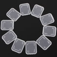 thumbnail image 3 of Collection Clear Plastic SDSDHCSDXCSecure Digital Memory Card Case Holder Compatible for SanDiskKingstonTranscendSamsung Memory Card 200 Pack, 3 of 4