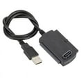 thumbnail image 1 of USB to IDE Adapter Converter 2.5 3.5 Inch Hard Drive Disk Adapter Cable for PC Laptop Notebook,1 * adapter,Black, 1 of 6