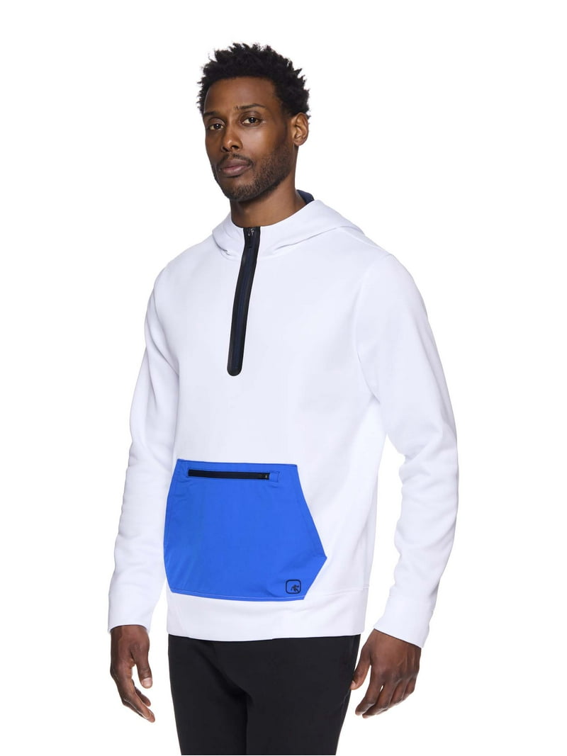 And1 Mens and Big Mens Breakaway Half Zip Hoodie, up to Size 5XL