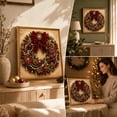 thumbnail image 6 of Christmas DIY Craft Kit Holiday Themed Handmade Wall Art Decor Set with Festive Designs Beginner-Friendly Creative Activity for Adults Families Perfect Holiday Gift, 6 of 7