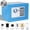 Blue, variant on Digital Security Fireproof Safe Box Stainless Steel Anti-theft for Document Money Valuables, Black