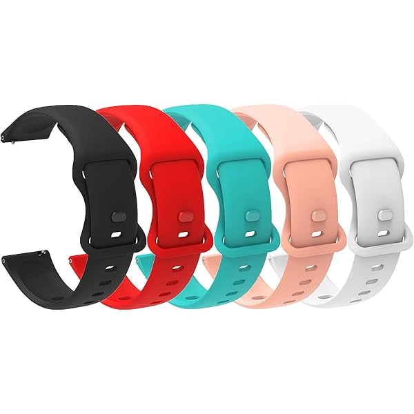 wonima11 Compatible for Amazfit Helio Bands, Quick Release New Soft Silicone Sport Replacement Strap Compatible for Amazfit Helio Fitness Tracker Wristband