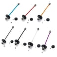 thumbnail image 4 of Vogacara RC Car Axle Drive Shaft Pieza de actualización confiable Reemplazo de accesorios Ejes Accesorios Kit Reemplazo para 144001 Púrpura Kits de construcción modelo Dorado Vogacara FN001444-03, 4 of 6