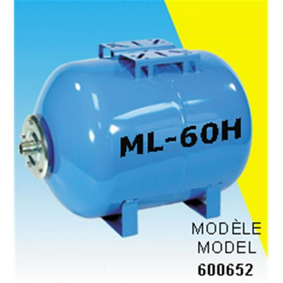 Bur-Cam Pumps 600652B Reservoir A Diaphragme 15.0 Gal - Horizontal Captive Air