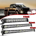 8/15/22 Inch Ultra-thin LED Double Row Strip Light, Ultra Bright LED ...