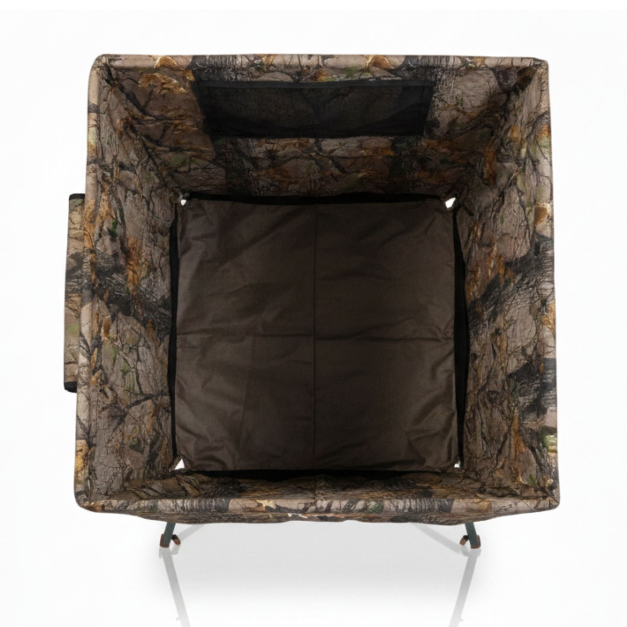 Muddy Quad Blind Kit Hunting Gear, Fabric Deer Blind and Duck Blind, Hunting Accessory with 360 Coverage & Zipper Entrance, Epic Camo