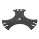 thumbnail image 5 of Cuchilla de borde lateral, Cuchilla de borde lateral de 3 lados Cuchilla de borde lateral Cuchilla de borde en estrella Construcción robusta, 5 of 12