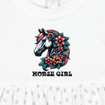 thumbnail image 4 of Inktastic Horse Girl Future Cowgirl Girls Baby Dress, 4 of 5