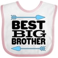 thumbnail image 3 of Inktastic Best Big Brother Boys Baby Bib, 3 of 4