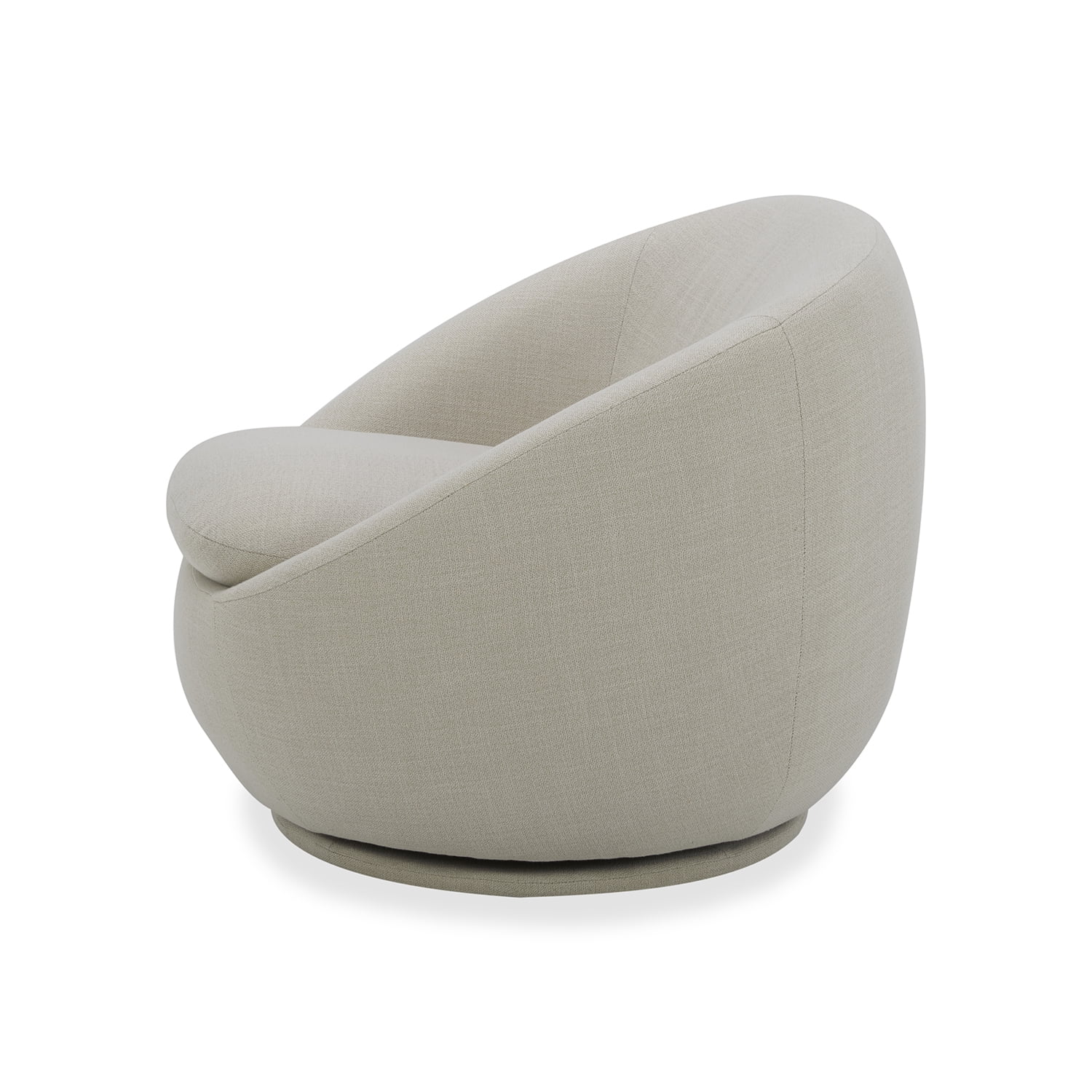 Better Homes & Gardens Mira Swivel Chair, Linen  (图4)