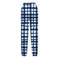 thumbnail image 4 of Spazoro Toddler Girls Boys Sweatpants, Plaid Elastic Waist Long Sleeve Drawstring Casual Jogger for Homewears Blue Size 13-14 T, 4 of 5