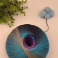 thumbnail image 1 of Segmental Dyed Rainbow Hand Knitted Thread  200g 1600m Long Invincible Magic Ball Wool Crochet Thread Rainbow Magic Ball, 1 of 7