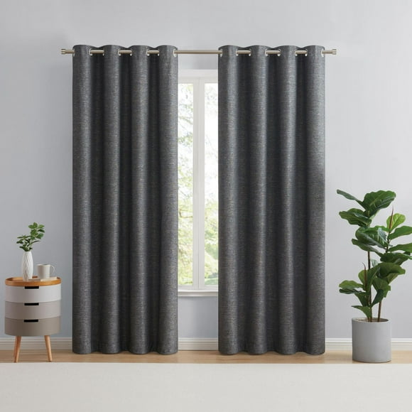 Eclipse Auden 63" Grommet Blackout Window Curtains Panel
