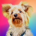 thumbnail image 1 of Cute Little Yorkie - Peinture Diamant DIY, 1 of 6