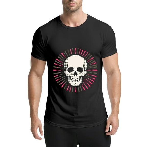 Black T Shirts for Men, Mens Graphic Tees, M5715016,S