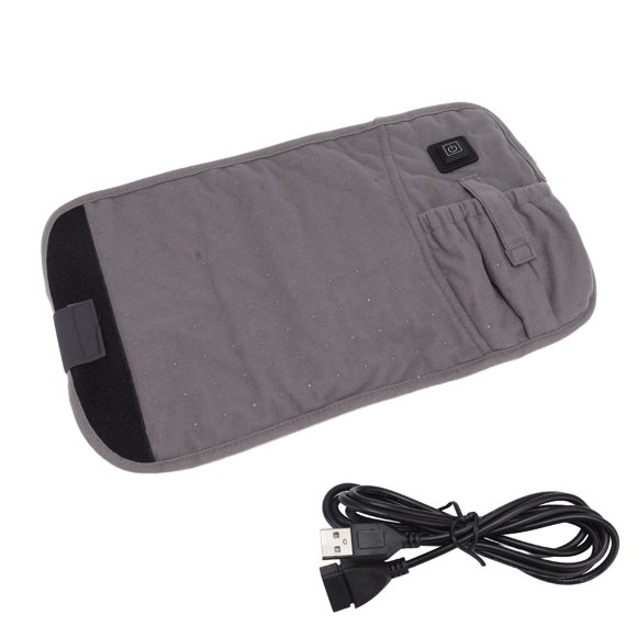 Heated Waist Belt, Cotton Comfortable 3 Gears Temperature Adjustment Enhances Blood Circulation Pain Relief Electric Heating Belt For Cold Weather