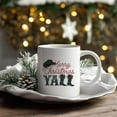 thumbnail image 5 of Trendy Western Christmas Coffee Mugs, Merry Christmas Cowgirl Boots Hat Ceramic Mug, Christmas Holiday Drinking Party Mugs for Table Decortaions, Christmas Cute Gifts, 11oz Ceramic Cup White, 5 of 6