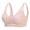 Pink, variant on Taqqpue Womens Bra No Underwire Seamless Wireless Bra with Soft Support V Neck Mesh Bras Lace Bralette Everyday Bra