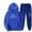 Blue, variant on asdoklhq Womens Silk Pajamas Set Women's Fashion Sports Casual Coat Long Pants Hooded Sweater Tops Pants Set Long Sleeve Hooded Set Beige S