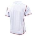 thumbnail image 6 of T Shirts for Man, Male Spring Short Sleeve Solid Color Letter Stripe Stitching Pocket Short Sleeve Top(c White,2XL), 6 of 6