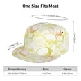 thumbnail image 6 of Fotbe Lemon Potatoes Flat Bill Visor Cap Classic Snapback Hat Polyester Foam Trucker Hat Trucker Cap Adjustable Baseball Cap, 6 of 9