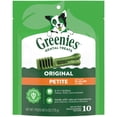 thumbnail image 3 of Greenies Original Flavor Adult Natural Dental Dog Treats Petite Size, 6 oz Pack (10 Count), 3 of 16