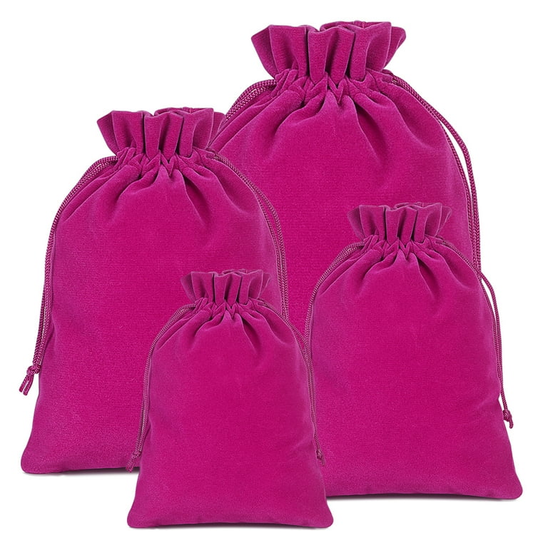 Velvet Drawstring Bags, 25/50/100 Packs Jewelry Bag Pouches Small