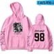 thumbnail image 1 of Sudaderas con capucha de Juice Wrld, chaqueta informal para adultos y niños, tallas para niños, jersey de Cosplay, ropa de calle, Jersey UnisexRosa BNiños130 Deng Xun unisex, 1 of 2
