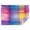 Colorful Watercolor Stripe, variant on Colorful Rainbow Tie Dye Spiral Pattern Rectangle Tablecloth 60"x102",Waterproof Polyester Rectangle Table Cloth, Wipeable Spillproof Polyester Tablecloth for Dining, Camping, Indoor and Outdoor